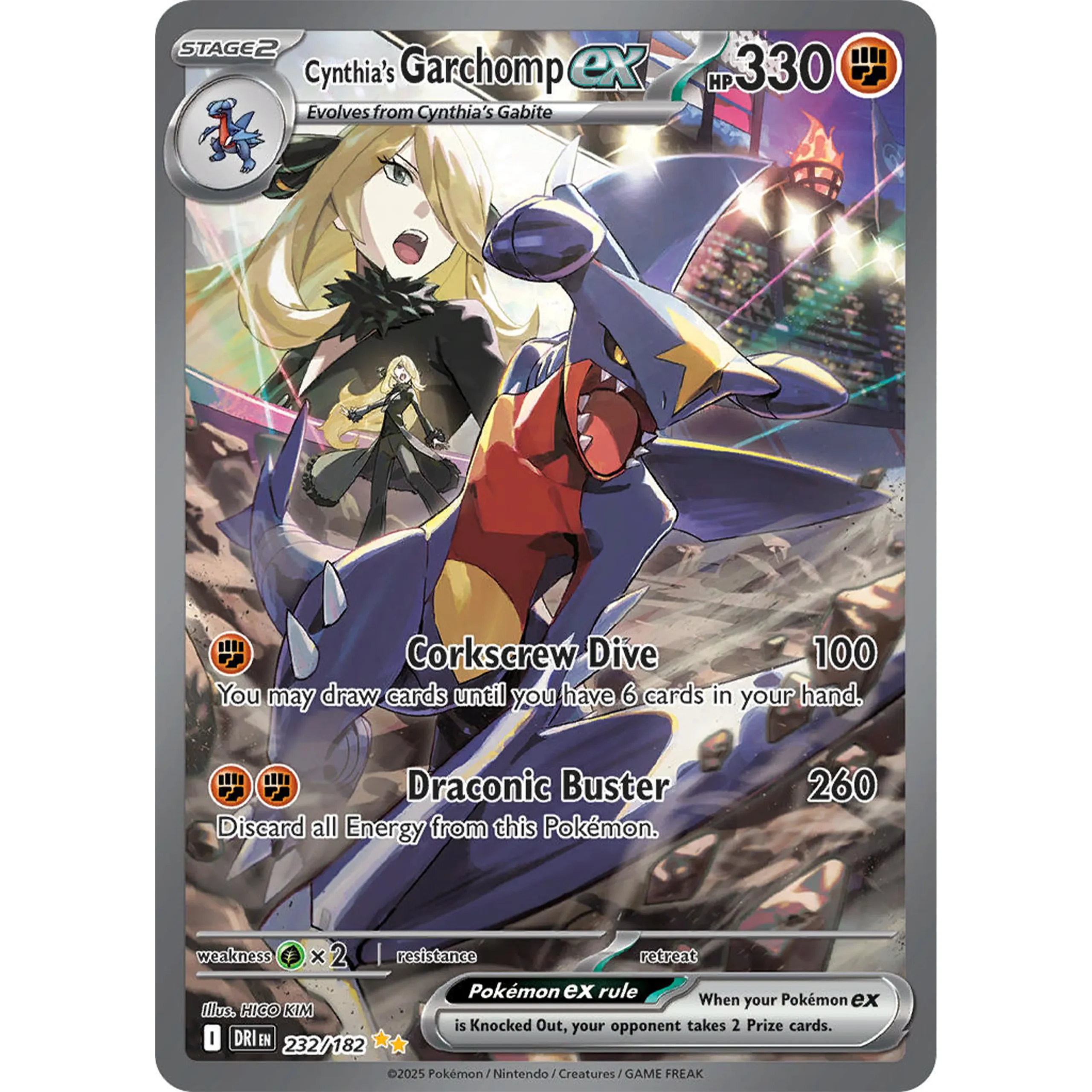Cynthia’s Garchomp ex