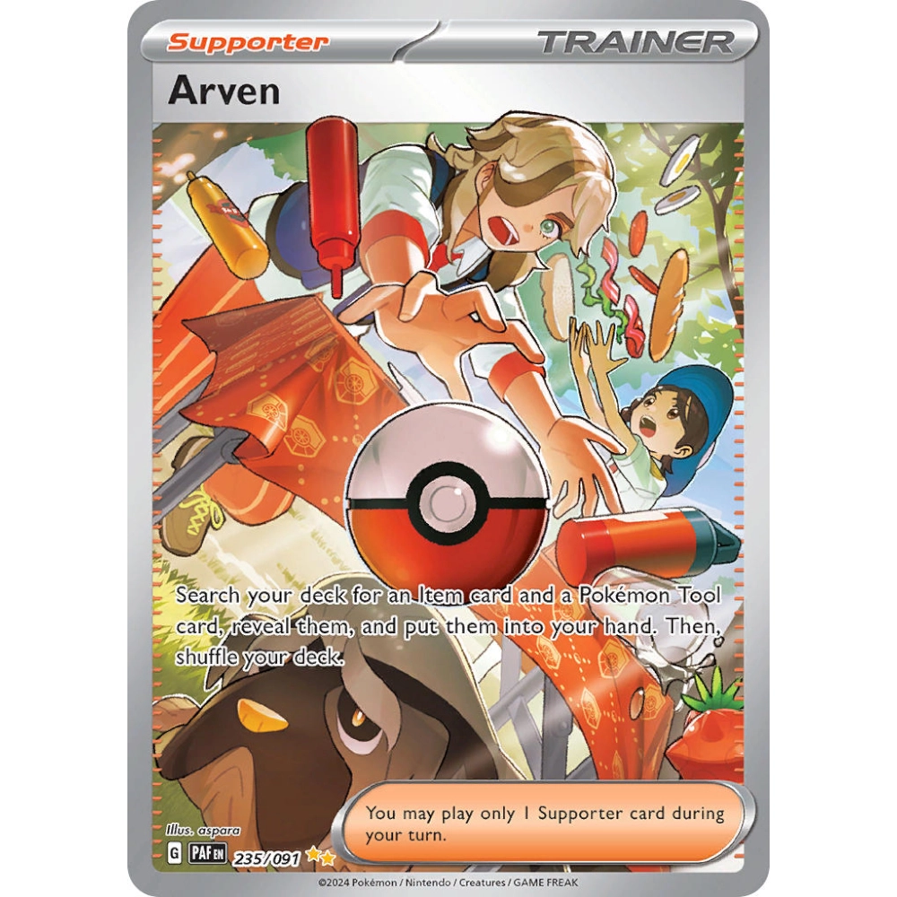 Arven tcg pokemon